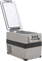 vidaXL - Koelbox - met - handvat - 45 - L - PP - & - PE - zwart - en - wit