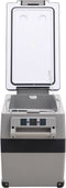 vidaXL - Koelbox - met - handvat - 55 - L - PP - & - PE - zwart - en - grijs