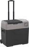 vidaXL - Koelbox - met - wielen - en - handvat - 30 - L - polypropeen - zwart - en - grijs
