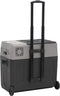 vidaXL - Koelbox - met - wielen - en - handvat - 40 - L - polypropeen - zwart - en - grijs