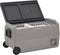 vidaXL - Koelbox - met - wielen - en - handvat - 50 - L - polypropeen - zwart - en - grijs