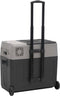vidaXL - Koelbox - met - wielen - en - handvat - 50 - L - polypropeen - zwart - en - grijs