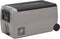 vidaXL - Koelbox - met - wielen - en - handvat - 60 - L - polypropeen - zwart - en - grijs