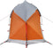 vidaXL - Koepeltent - 1-persoons - waterdicht - grijs - en - oranje