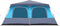 vidaXL - Koepeltent - 10-persoons - snelontgrendeling - blauw