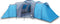 vidaXL - Koepeltent - 12-persoons - waterdicht - blauw