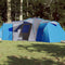 vidaXL - Koepeltent - 12-persoons - waterdicht - blauw