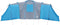 vidaXL - Koepeltent - 12-persoons - waterdicht - blauw