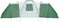 vidaXL - Koepeltent - 12-persoons - waterdicht - groen
