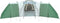 vidaXL - Koepeltent - 12-persoons - waterdicht - groen