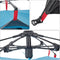 vidaXL - Koepeltent - 2-persoons - snelontgrendeling - blauw