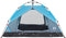 vidaXL - Koepeltent - 2-persoons - snelontgrendeling - blauw