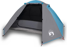 vidaXL - Koepeltent - 2-persoons - waterdicht - blauw