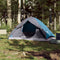 vidaXL - Koepeltent - 2-persoons - waterdicht - blauw