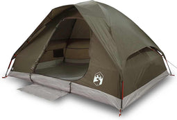 vidaXL - Koepeltent - 2-persoons - waterdicht - bruin