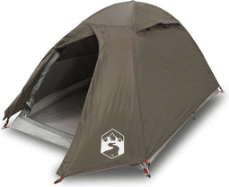 vidaXL - Koepeltent - 2-persoons - waterdicht - bruin