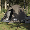 vidaXL - Koepeltent - 2-persoons - waterdicht - bruin
