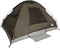 vidaXL - Koepeltent - 2-persoons - waterdicht - bruin