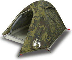 vidaXL - Koepeltent - 2-persoons - waterdicht - camouflage