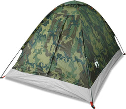 vidaXL - Koepeltent - 2-persoons - waterdicht - camouflage