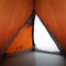 vidaXL - Koepeltent - 2-persoons - waterdicht - grijs - en - oranje