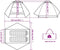 vidaXL - Koepeltent - 2-persoons - waterdicht - groen