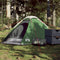 vidaXL - Koepeltent - 2-persoons - waterdicht - groen