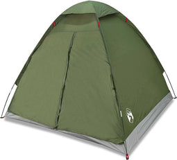 vidaXL - Koepeltent - 2-persoons - waterdicht - olijfgroen