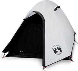 vidaXL - Koepeltent - 2-persoons - waterdicht - verduisterend - stof - wit