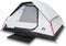 vidaXL - Koepeltent - 2-persoons - waterdicht - verduisterend - stof - wit