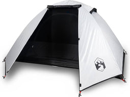 vidaXL - Koepeltent - 2-persoons - waterdicht - verduisterend - stof - wit