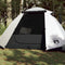 vidaXL - Koepeltent - 2-persoons - waterdicht - verduisterend - stof - wit