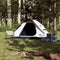 vidaXL - Koepeltent - 2-persoons - waterdicht - verduisterend - stof - wit