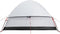 vidaXL - Koepeltent - 2-persoons - waterdicht - verduisterend - stof - wit