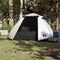 vidaXL - Koepeltent - 2-persoons - waterdicht - verduisterend - stof - wit