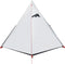 vidaXL - Koepeltent - 2-persoons - waterdicht - verduisterend - stof - wit