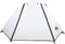 vidaXL - Koepeltent - 2-persoons - waterdicht - verduisterend - stof - wit
