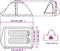vidaXL - Koepeltent - 2-persoons - waterdicht - verduisterend - stof - wit