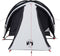 vidaXL - Koepeltent - 2-persoons - waterdicht - verduisterend - stof - wit