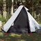 vidaXL - Koepeltent - 2-persoons - waterdicht - verduisterend - stof - wit