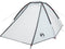 vidaXL - Koepeltent - 2-persoons - waterdicht - verduisterend - stof - wit