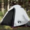 vidaXL - Koepeltent - 2-persoons - waterdicht - verduisterend - stof - wit