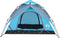 vidaXL - Koepeltent - 3-persoons - snelontgrendeling - blauw