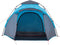 vidaXL - Koepeltent - 3-persoons - snelontgrendeling - blauw