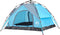 vidaXL - Koepeltent - 3-persoons - snelontgrendeling - blauw