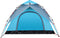 vidaXL - Koepeltent - 3-persoons - snelontgrendeling - blauw