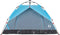 vidaXL - Koepeltent - 3-persoons - snelontgrendeling - blauw