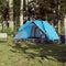 vidaXL - Koepeltent - 3-persoons - snelontgrendeling - blauw