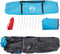 vidaXL - Koepeltent - 3-persoons - snelontgrendeling - blauw