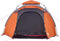 vidaXL - Koepeltent - 3-persoons - snelontgrendeling - grijs - en - oranje